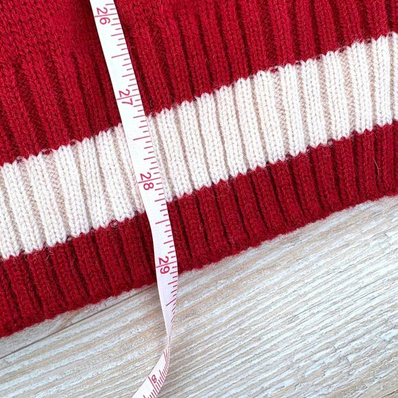 Alpine Swiss Club Switzerland Merino Wool Zip‎ Front Sweater | Red XL - Picture 10 of 10